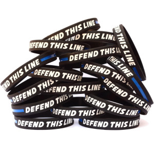 20 of Defend this Line Wristbands