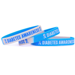 3 of Diabetes Awareness Wristbands