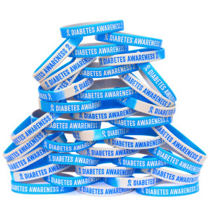 40 of Diabetes Awareness Wristbands