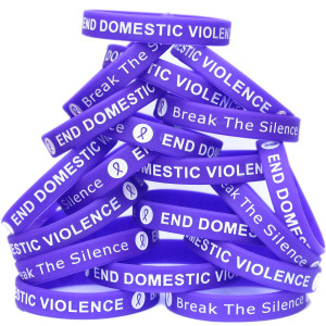 20 of Domestic Violence Wristbands