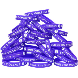 30 of Domestic Violence Wristbands