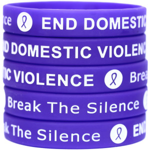 5 of Domestic Violence Wristbands