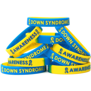 10 of Down Syndrome Awareness Wristbands