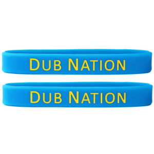 2 of Dub Nation Wristbands