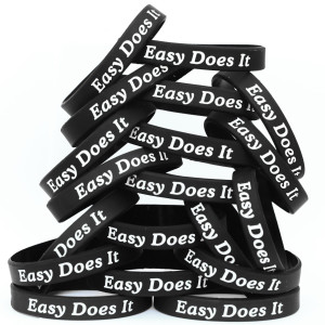 20 of Easy Does It Wristbands