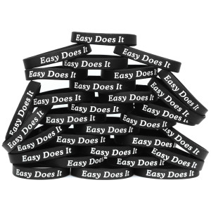 30 of Easy Does It Wristbands