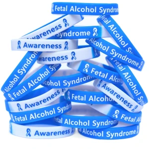 20 of Fetal Alcohol Syndrome Wristbands