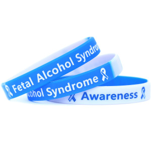3 of Fetal Alcohol Syndrome Wristbands