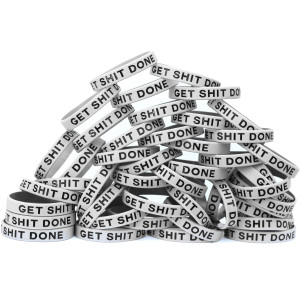 50 of Get Shit Done Wristbands