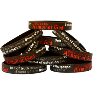 10 Armor of God Wristbands