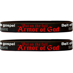 2 Armor of God Wristbands