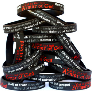 20 Armor of God Wristbands