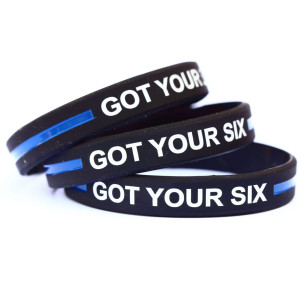 3 of Got Your Six Wristbands