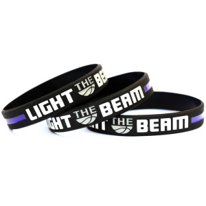 3 of Light the Beam Wristbands