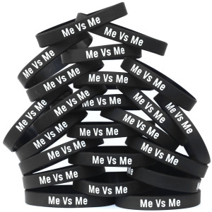 100 of Me vs Me Wristbands