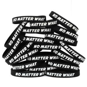 20 of No Matter What Wristbands