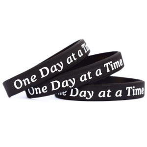 3 of One Day at a Time Wristbands