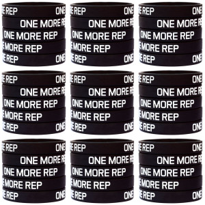 100 of One More Rep Wristbands