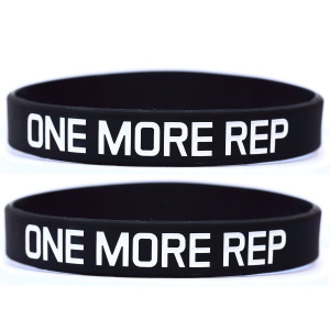 2 of One More Rep Wristbands