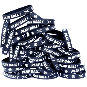 100 of Play Ball Wristbands