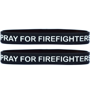 2 of Pray for Firefighters Wristbands