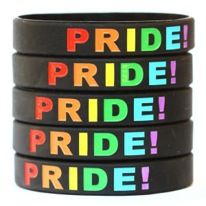 5 of PRIDE Wristbands