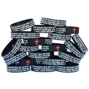20 of Serenity Prayer Wristbands