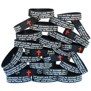 50 of Serenity Prayer Wristbands