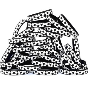 50 of Soccer Ball Wristbands