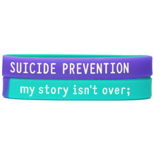 2 of Suicide Prevention Wristbands