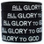 5 of All Glory to God Wristbands