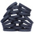 50 of Black Tire Wristbands