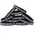 10 of Blue Line No One Fights Alone Wristbands