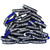 30 of Blue Line No One Fights Alone Wristbands