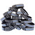 20 of Bold Flag Blue Line Wristbands