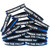 15 of Bold Letter Remember the Fallen Wristbands