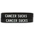 2 of Cancer Sucks Wristbands