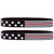 2 of Flag Thin Red Line Wristbands 2 of Flag Thin Red Line Wristbands
