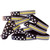100 of Flag Thin Yellow Line Wristbands