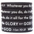 5 of Do it All for the Glory of God I Corinthians 10:31 Wristbands