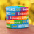 20 of Infinity Sign Rainbow Autism Acceptance Wristbands