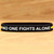 10 of No One Fights Alone Thin Yellow Line Wristbands