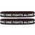2 of No One Fights Along Gray Line Wristbands