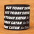 2 of Not Today Satan Wristbands