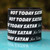 2 of Not Today Satan Wristbands