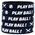 5 of Play Ball Wristbands