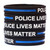 50 of Police Lives Matter Thin Blue Line Wristbands