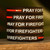 100 of Pray for Firefighters Wristbands