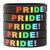 5 of PRIDE Wristbands