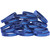 20 of Vintage Flag Thin Blue Line Wristbands